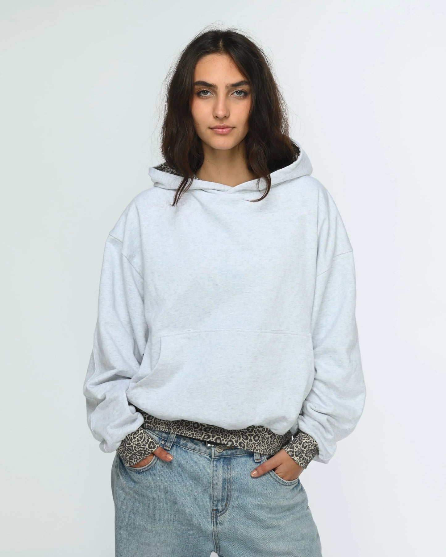 Leopard Layer Hoodie