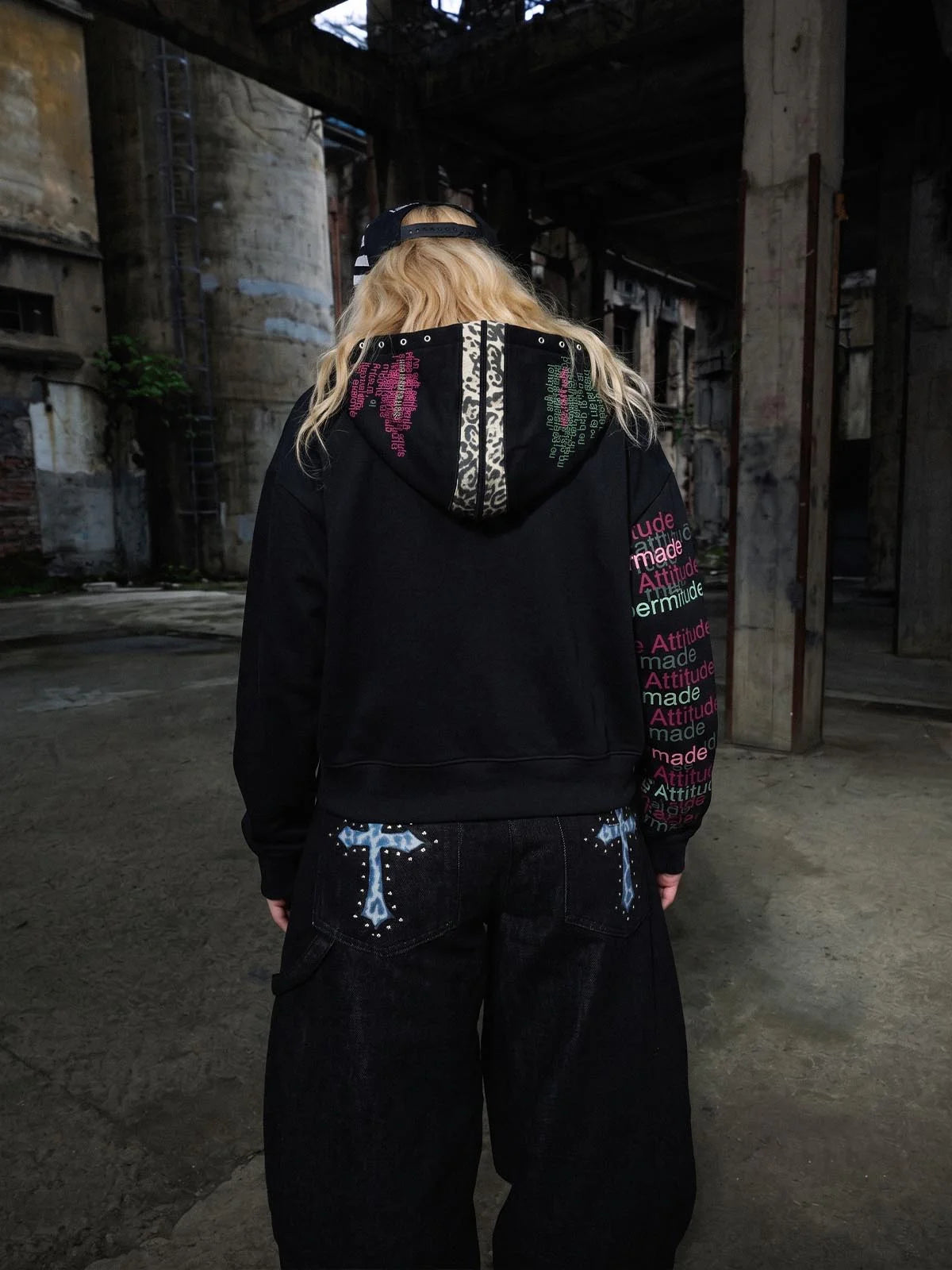 Studded Streetwear Hoodie