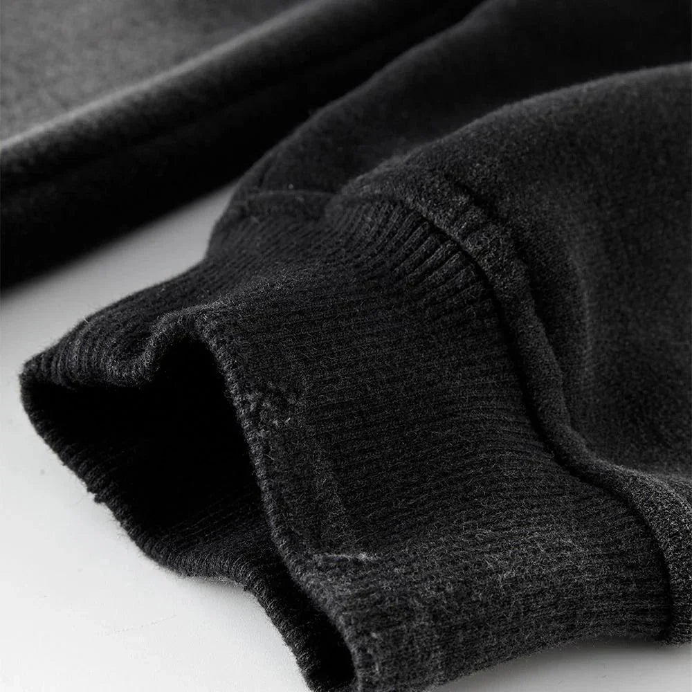 HEARTS HOODIE - VINTAGE BLACK