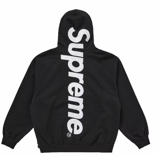 Satin Applique Hoodie & Sweat