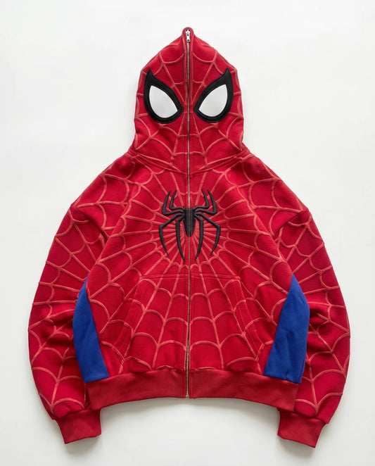 Web Crawler Pruff Print Full Zip Up Hoodie