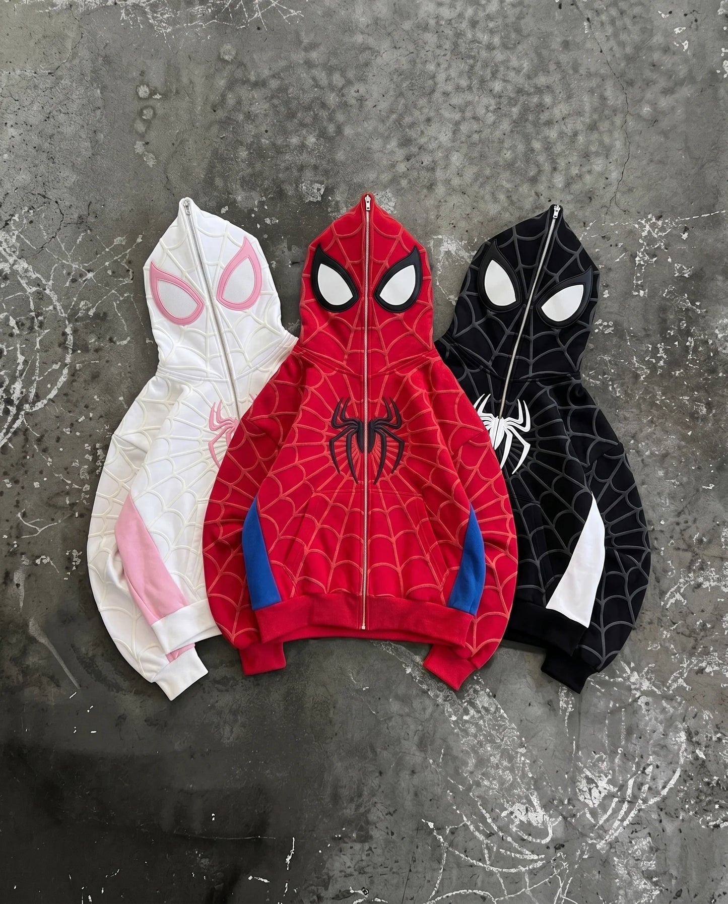 Web Crawler Pruff Print Full Zip Up Hoodie