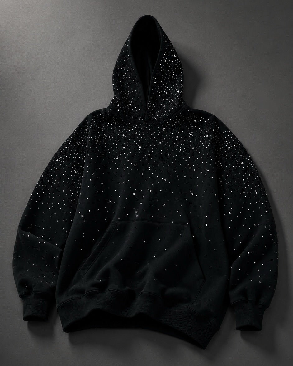 Rhinestone Galaxy Hoodie