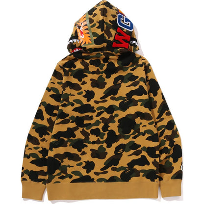 CAMO SHARK FULL ZIP HOODIE