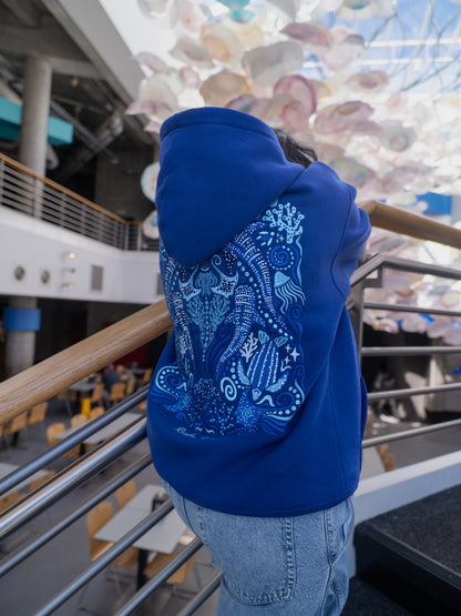 Unisex  /BLUE WORLD /Hoddie