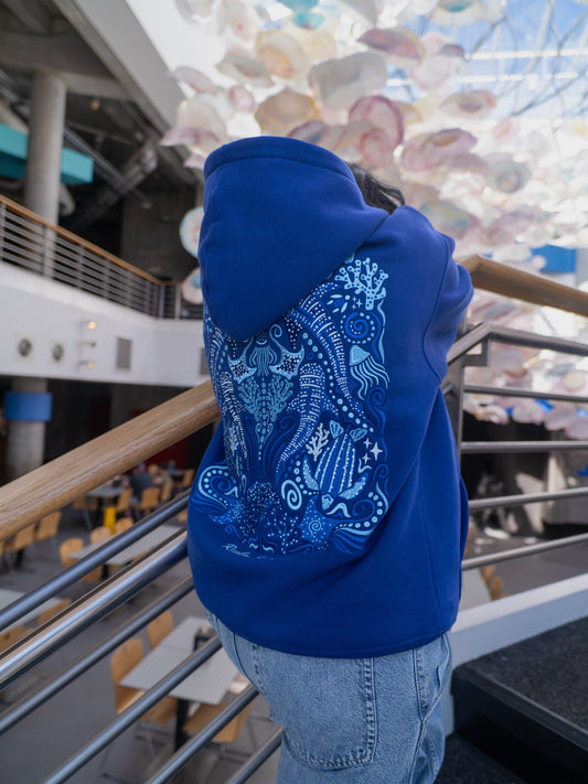 Unisex  /BLUE WORLD /Hoddie