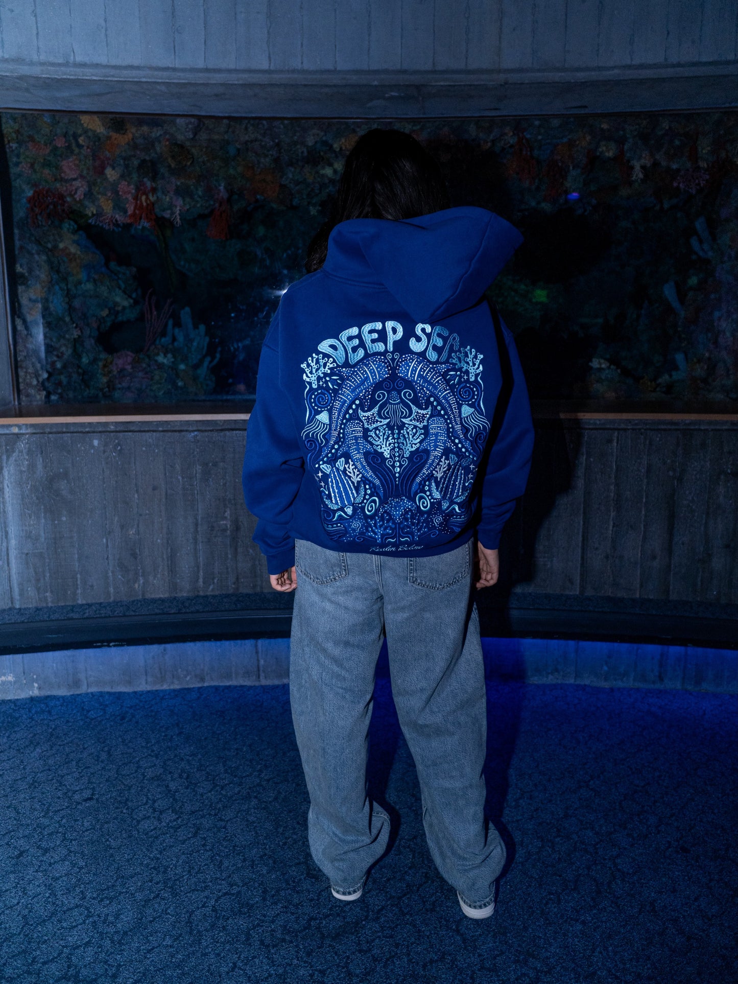 Unisex  /BLUE WORLD /Hoddie