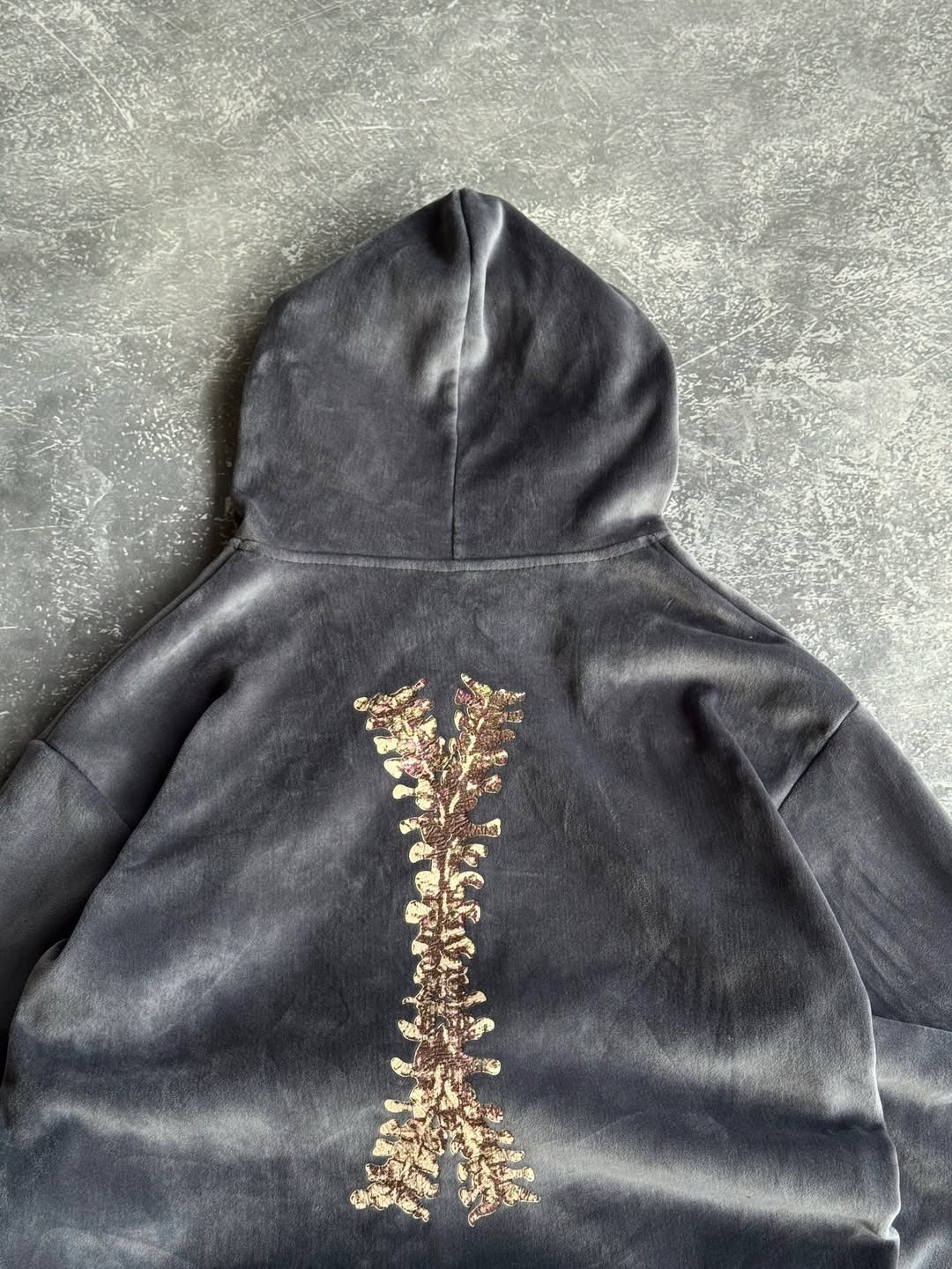 Unisex hoodie Y 2 K ‘b o n e s’