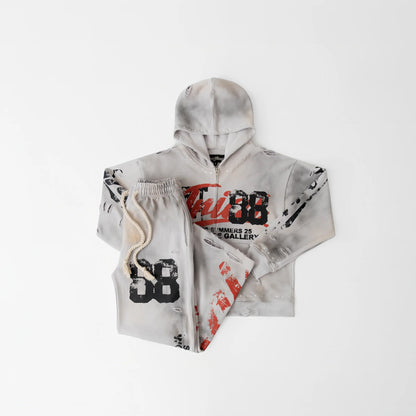Super Distressed Sweatsuit