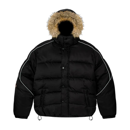 Unisex Puffer Jacket black