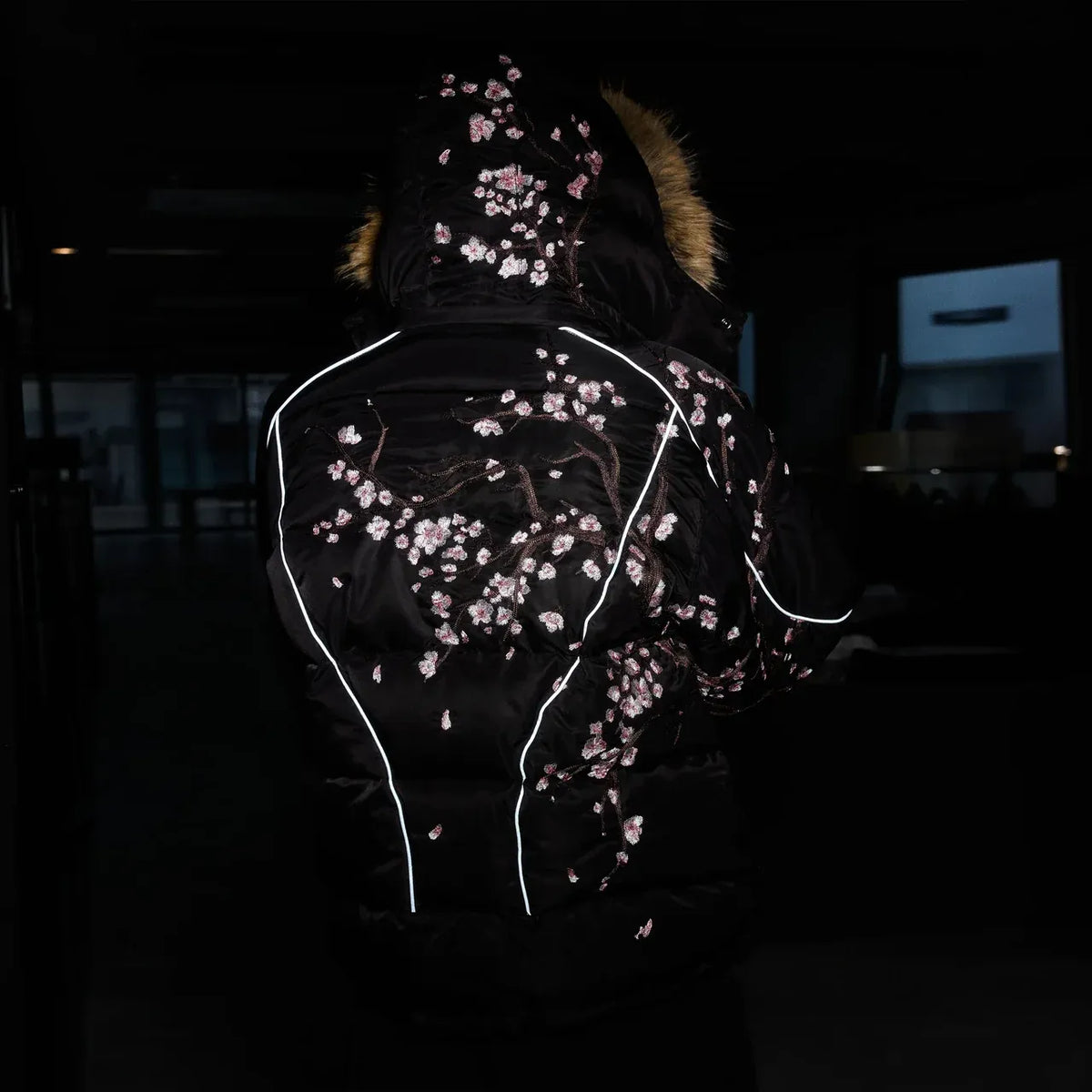 Unisex Puffer Jacket black
