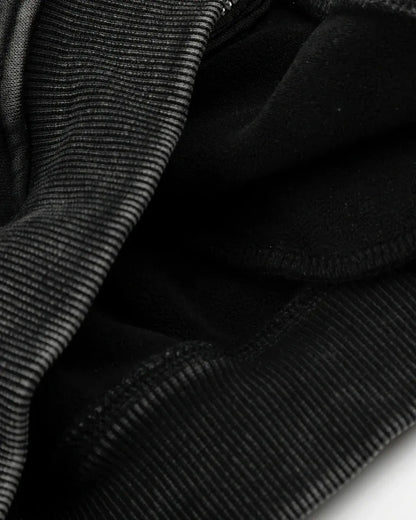 Graphic Washed Zip Up Hoodie